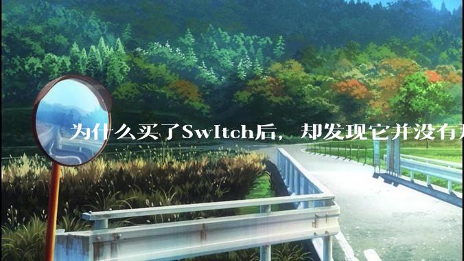 为什么买了Switch后，却发现它并没有那么好玩？